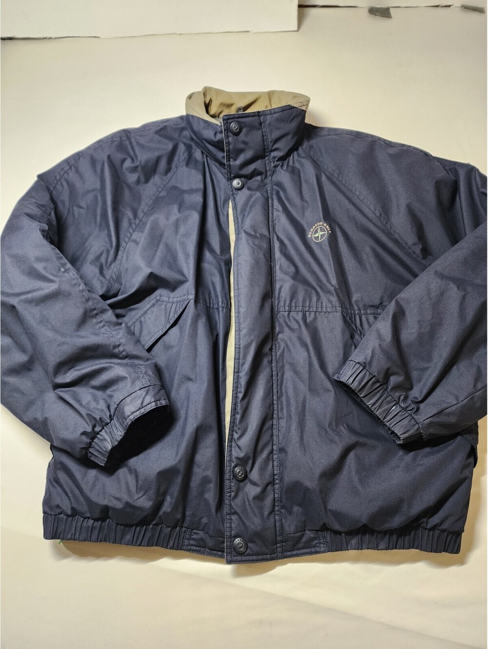 Members Only Blue Jacket Vintage, Size L mens